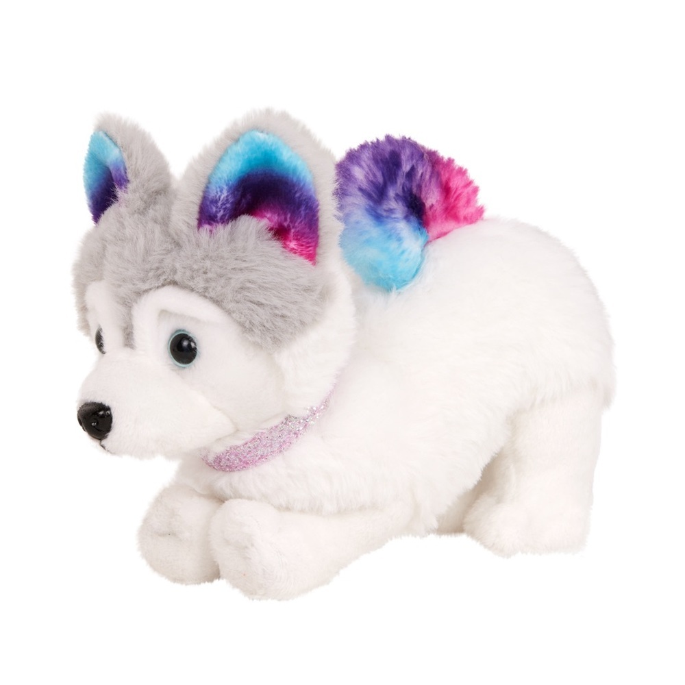New Our Generation Siberian Husky Posable 6-inch Pet Dog Plush - Picture 2 of 16